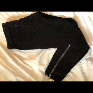 Black Velvet Gap skinny pants